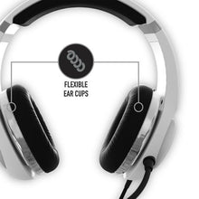 Load image into Gallery viewer, Metallic Multiformat Stereo Gaming Headset - Silver
