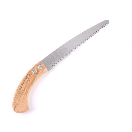 Wooden Handle Double Cut Pruning Saw - 270mm