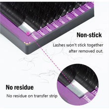 Load image into Gallery viewer, WnTCo Individual Lashes 16 lines Faux Mink Professional - 16mm
