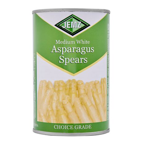 Jemz Medium White Asparagus Spears 430g Buy Online in Zimbabwe thedailysale.shop