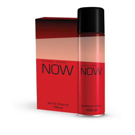 Michael Fisher Now EDT 100ml & Deo Spray 125ml Combi Set Buy Online in Zimbabwe thedailysale.shop