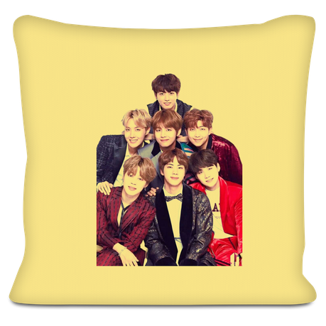 BTS Kpop Group Scatter Cushion
