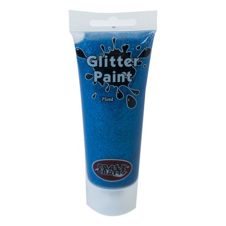 Crazy Crafts Acrylic Glitter Paint -Royal Blue Glitter Buy Online in Zimbabwe thedailysale.shop