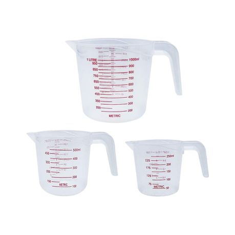 Measuring Jug Set of 3 Buy Online in Zimbabwe thedailysale.shop