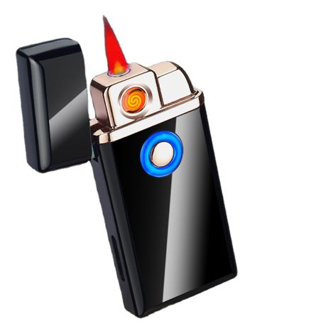 High-quality Windproof Both Gas and Electric USB Lighter in Gift Box Buy Online in Zimbabwe thedailysale.shop