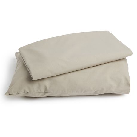 George & Mason Baby - Hypoallergenic Cotton Duvet Cover Set - Taupe