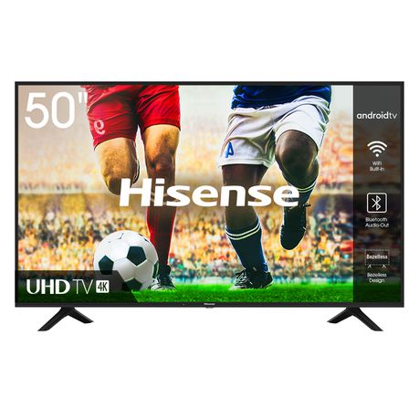 Hisense-50 UHD Android Smart TV with HDR Dolby Vision & Bluetooth