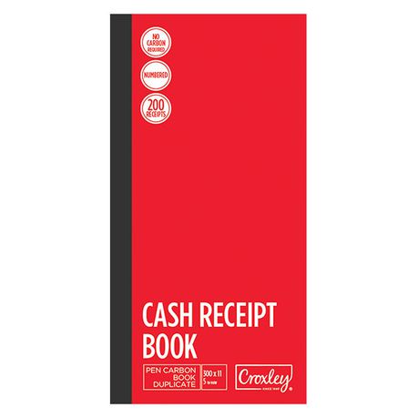 Croxley JD406 Cash Receipt Book - Ungummed (Pack of 10) Buy Online in Zimbabwe thedailysale.shop