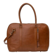 Load image into Gallery viewer, Mally Bags Ladies Laptop Bag in Toffee
