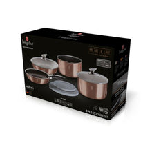 Load image into Gallery viewer, Berlinger Haus 8-Piece Marble Coating Cookware Set - Rose Gold Edition
