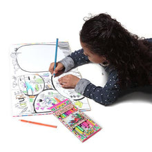 Load image into Gallery viewer, eeBoo Butterfly 12 Colour Fluorescent Pencil
