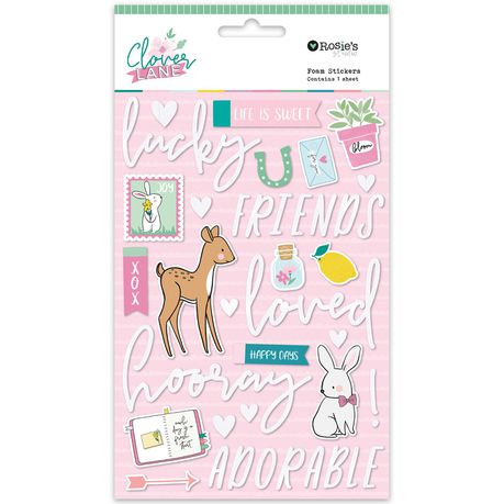 Clover Lane Foam Stickers Buy Online in Zimbabwe thedailysale.shop