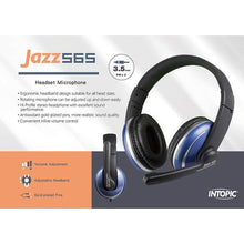 Load image into Gallery viewer, Intopic Jazz-565 Stereo Headset Microphone With a Built-in Mic
