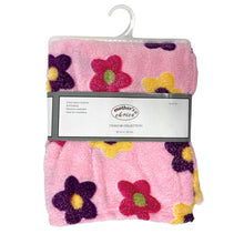 Load image into Gallery viewer, Infants Cutwork Fleece Receiver - Flowers
