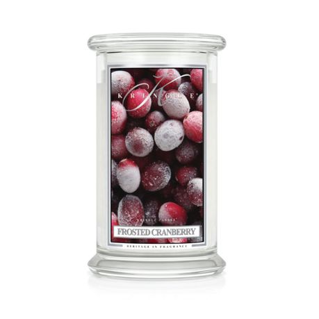 Kringle Candle - Frosted Cranberry - Large Jar Double Wick - 622g