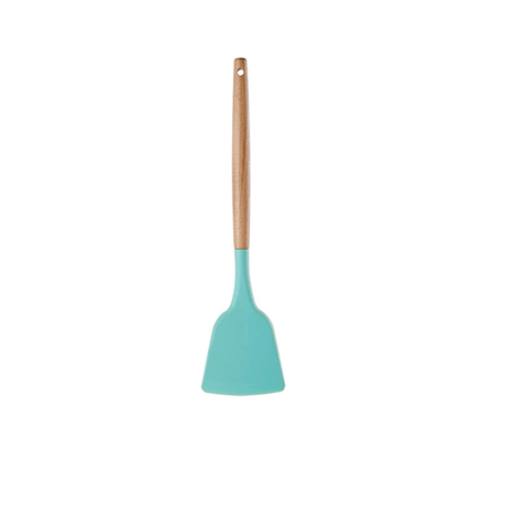 Hubbe Turquoise Silicone Cooking Utensils - Solid Spatula Buy Online in Zimbabwe thedailysale.shop