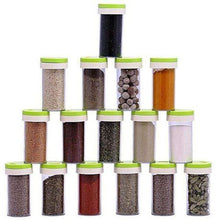 Load image into Gallery viewer, 16 in 1 Revolving Spice Rack with Cutlery Holder-Green
