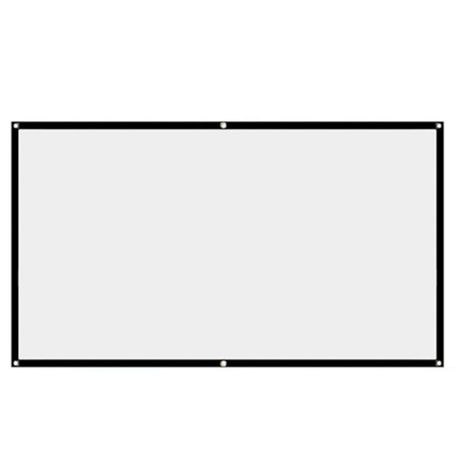 Cre8tive Foldable Projector Screen Curtain 100inch (221x125cm) Buy Online in Zimbabwe thedailysale.shop