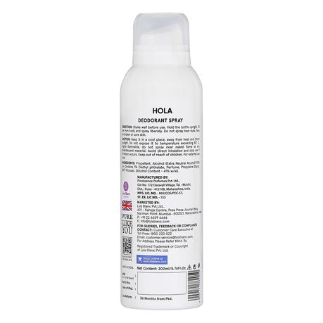 Naughty Girl Hola deodorant 200ml Buy Online in Zimbabwe thedailysale.shop