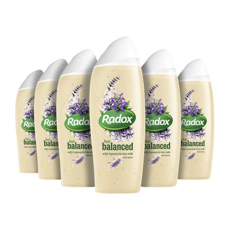 Radox Body Wash Feel Balanced - 6x400ml Buy Online in Zimbabwe thedailysale.shop