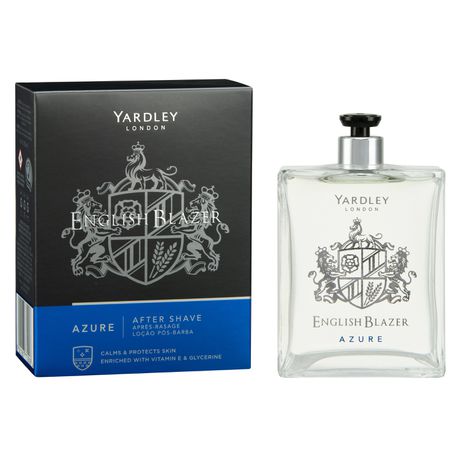 Yardley English Blazer Azure Aftershave 100Ml Buy Online in Zimbabwe thedailysale.shop