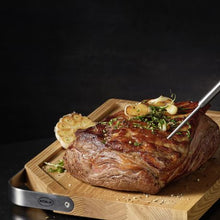 Load image into Gallery viewer, Roesle Gourmet Food Thermometer with Illuminated Display - Stainless Steel
