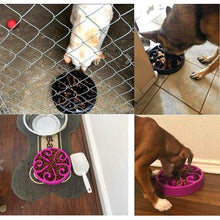 Load image into Gallery viewer, Fun Feeder Slow Dog Feeder Peach XL
