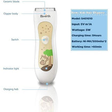 Load image into Gallery viewer, Toddler &amp; Kids Waterproof Rechargeable Hair Clippers with Accessories
