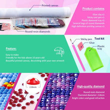 Load image into Gallery viewer, Diamond Painting DIY Kit, Round diamonds, 40x30cm- Surf Shack
