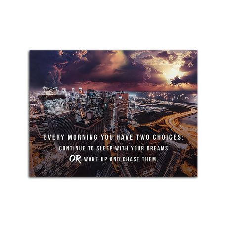 Dream Chaser - Giant Canvas HD Print Photo Wall Art Décor Poster Buy Online in Zimbabwe thedailysale.shop