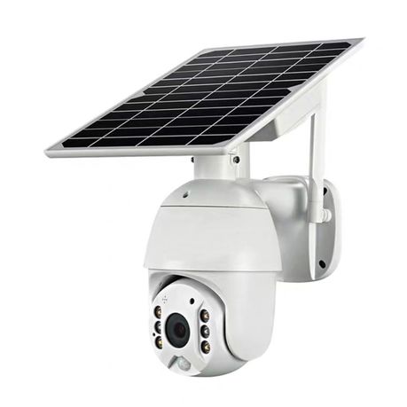 1080P HD Zoom PTZ Solar Powered CCTV Security Camera PIR Human Detection Buy Online in Zimbabwe thedailysale.shop