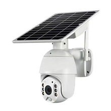Load image into Gallery viewer, 1080P HD Zoom PTZ Solar Powered CCTV Security Camera PIR Human Detection
