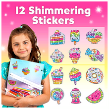 Load image into Gallery viewer, Sweet Treats - Diamond Dot Big Gem Kit - Stickers &amp; Suncatchers
