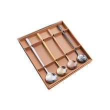 Load image into Gallery viewer, 4 Piece Stainless steel Starbucks Spoon set
