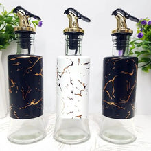 Load image into Gallery viewer, DH - Marble Effect Oil &amp; Vinegar Bottle
