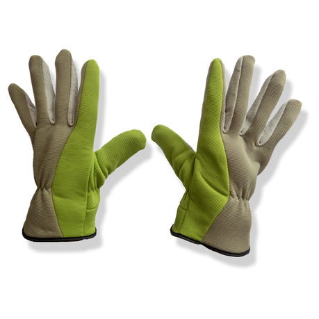 Grovida Unisex Breathable Padded Leather Gardening Gloves Buy Online in Zimbabwe thedailysale.shop