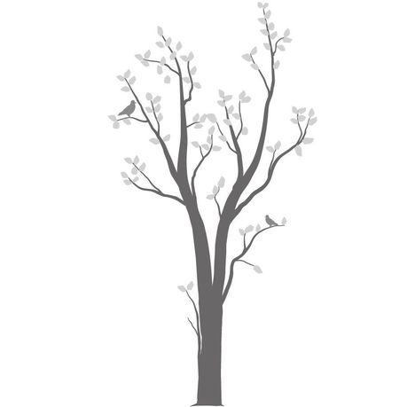 Fantastick - Silver Birch Tree Vinyl Wall Art