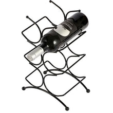 Load image into Gallery viewer, Continental Homeware Black Wine Rack
