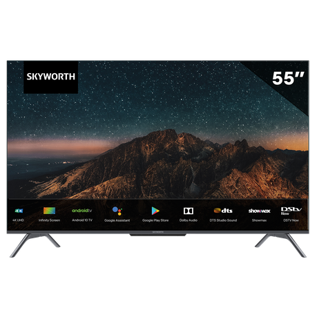 SKYWORTH 55SUD9300F UHD 4K Android Smart TV, 55, APP, Dolby Vision & Atmos Buy Online in Zimbabwe thedailysale.shop