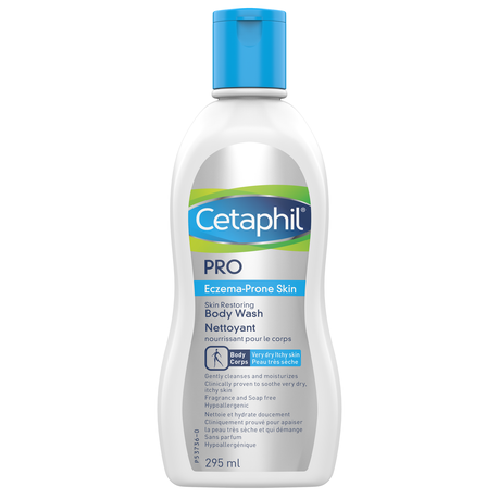 Cetaphil Pro Eczema-Prone Skin Body Wash - 295ml Buy Online in Zimbabwe thedailysale.shop