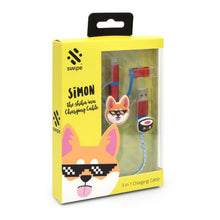 Load image into Gallery viewer, SWIPE Shiba Inu 3IN1 Cable
