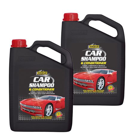 Shield Car Shampoo & Conditioner - 5L (2 Pack) Buy Online in Zimbabwe thedailysale.shop