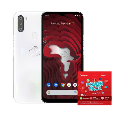 Mara Z1 64GB Single Sim - White + Vodacom Sim Card Pack Buy Online in Zimbabwe thedailysale.shop