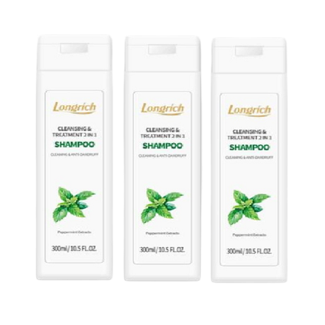 Longrich Cleansing and Treatment 2 in 1 Shampoo - Set of 3 Buy Online in Zimbabwe thedailysale.shop