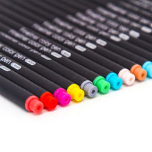 Load image into Gallery viewer, Oribibi - Fine Point Pens / Fine Tip Pen Set / Fineliners (24 pens, .4mm)
