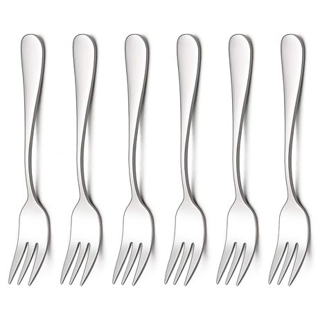 Lianyu RM Juliette Cake Forks 18/10- 6 Pack