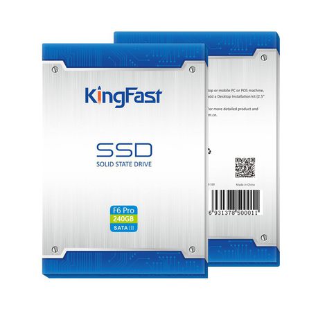 KingFast F6 Pro 240GB SSD 2.5 Sata3 Solid State Drive Buy Online in Zimbabwe thedailysale.shop