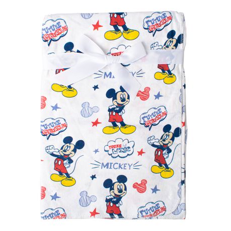 Mickey Mouse Receiving Blanket Buy Online in Zimbabwe thedailysale.shop