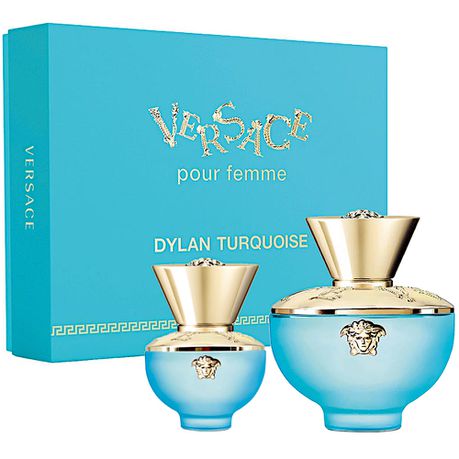 Versace Dylan Turquoise Pour Femme EDT 100ml + 30ml Set (Parallel Import) Buy Online in Zimbabwe thedailysale.shop