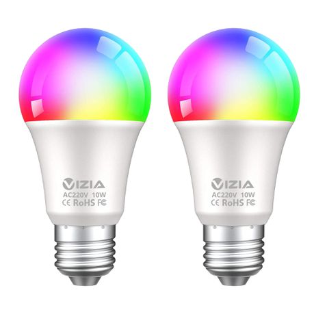 Vizia Smart LED Light Bulb A60 E27 WiFi – 2 Pack Buy Online in Zimbabwe thedailysale.shop